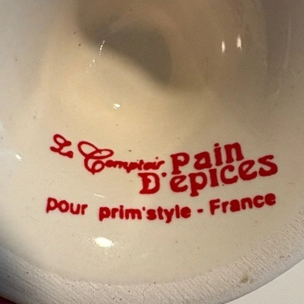 VTG Set of 2 Le‎ Comptoir Pain D'epices Egg Cups, made in France